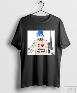 2024 Donald Trump Rally Shooting x Thomas Matthew Crooks I Heart Missing My Shot shirt