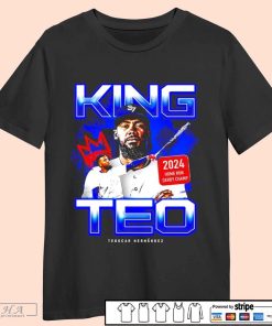 2024 Home Run Derby Champ King Teo Los Angeles Dodgers Teoscar Hernandez shirt