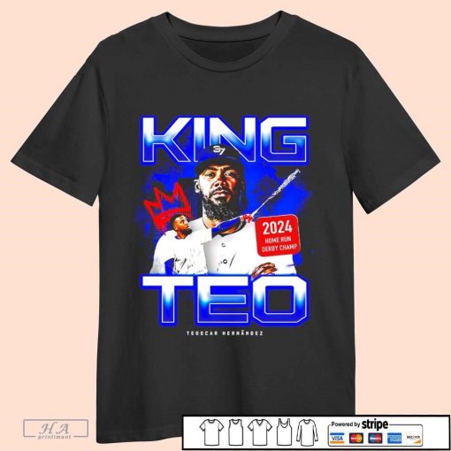 2024 Home Run Derby Champ King Teo Los Angeles Dodgers Teoscar Hernandez shirt