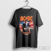 ACDC Union Jack London 2024 PWR UP Tour You Shook Me All Night Long Twice Shirt