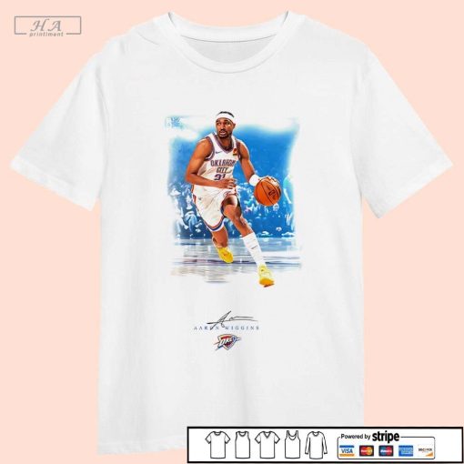 Aaron Wiggins Oklahoma City Thunder Player Signature Shirt