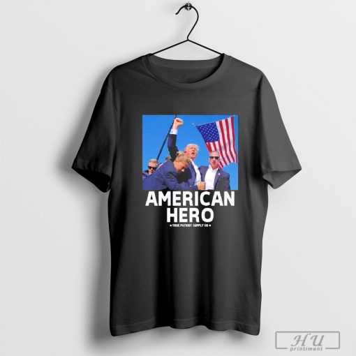 Awesome Trump Shot Assassination Attempt American Hero Fist Raised Unisex Classic T-Shirt