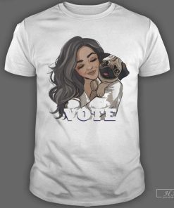 Best Vote for the Pug Show Your Support with Our 2024 Election T-Shirt