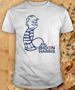 Biden Harris, Trump Peeing On Biden Harris 2024 Shirt