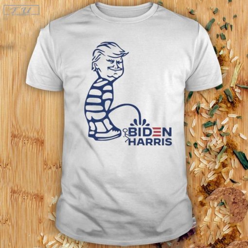 Biden Harris, Trump Peeing On Biden Harris 2024 Shirt