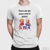 Biden vs Trump Boxing Here We Go One More 2024 Shirt