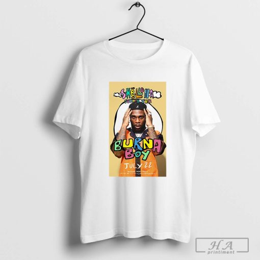 Burna Boy Shellona St Tropez On July 22 2024 Fan Gifts Classic T-Shirt