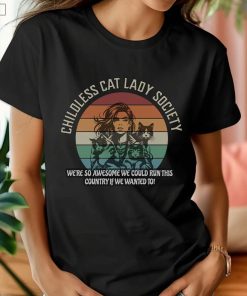 Childless Cat Lady Society Shirt, Funny Cat Shirt, Childless Shirt