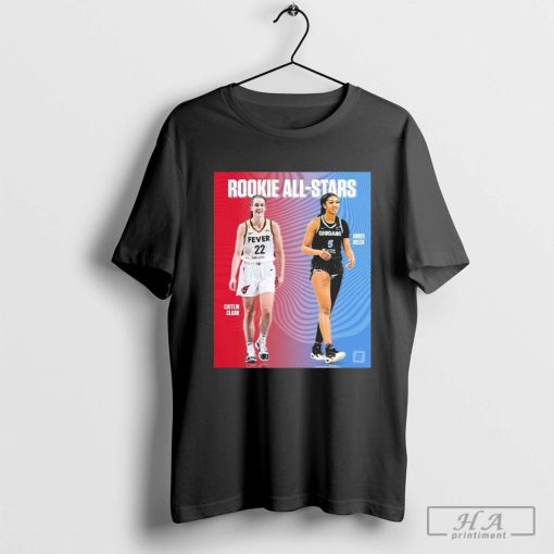 Congrats Caitlin Clark And Angel Reese Have Been Named 2024 WNBA Rookie All-Stars Vintage T-Shirt