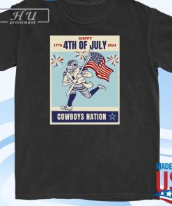 Dallas Cowboys Happy 4th Of July 1776-2024 Cowboys Nation Shirt