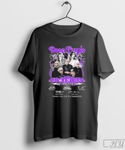 Deep Purple 56 Years 1968-2024 Thank You For The Memories T-Shirt