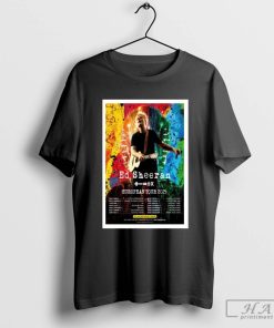 ED Sheeran European Tour 2025 Poster T-Shirt