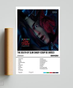 Eminem The Death Of Slim Shady Album Poster Custom Album Poster Music Wall Album Choose Cover Print Gift