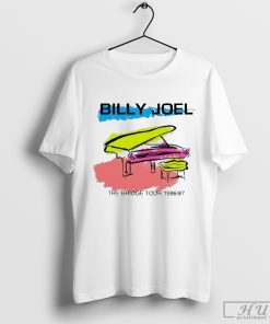 Event Billy Joel Piano The Bridge Tour 86 87 T-Shirt