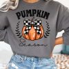 Fall Floral Shirt, Pumpkin Spice Tee, Spooky Mama T-shirt