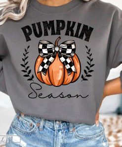 Fall Floral Shirt, Pumpkin Spice Tee, Spooky Mama T-shirt