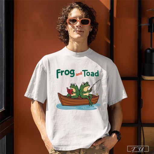 Frog and Toad Bookish Fishing Shirt