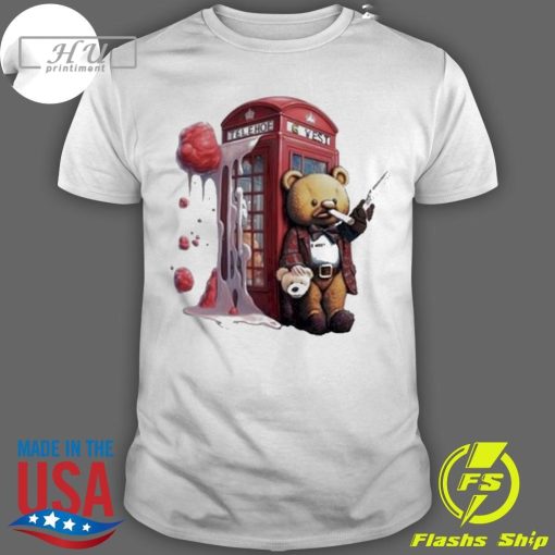 Funny G West Telehoe Bear T-Shirt