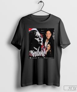 Kamala Harris Madame Vice President America Flag T-shirt