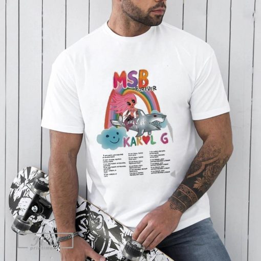 Karol G T-shirt Msb Forever Tour 2024 T-Shirt