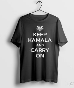 Keep Kamala And Carry On T- shirt