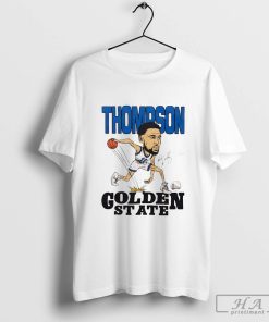 Klay Thompson player Golden State Warriors basketball signature caricature shirt