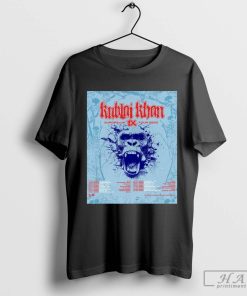 Kublai Khan TX Europe and UK Tour Date 2025 shirt