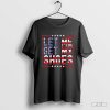 Let Me Get My Shoes Print Round Neck Shirt