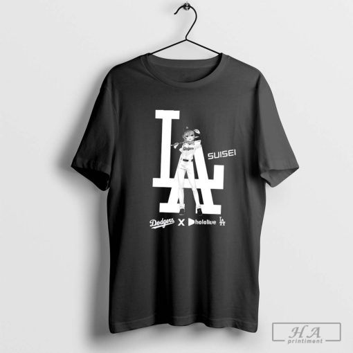 Los Angeles Dodgers Hololive Night Gawr Suisei shirt