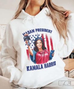 Madam President Kamala Harris Statue Of Liberty Shirt