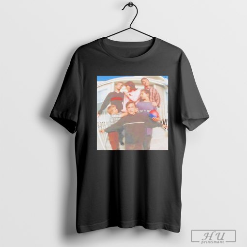 Malcolm in The Middle Family Picture Portrait Post Vintage shirt