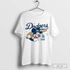 Mickey Mouse Los Angeles Dodgers 1958 Baseball Shirt