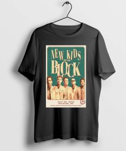 New Kids On The Block July 28 2024 Coastal Credit Union Music Park at Walnut Creek in Raleigh NC Shirt