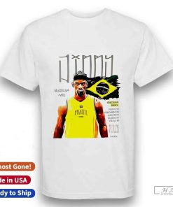 Neymar Wearing Brazil Jimmy Team shirt