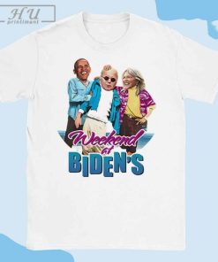 Obama Joe Biden And Jill Biden Weekend At Bidens T-shirt