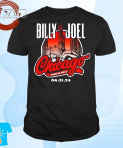 Billy Joel 6-21-24 Chicago Event T-Shirt