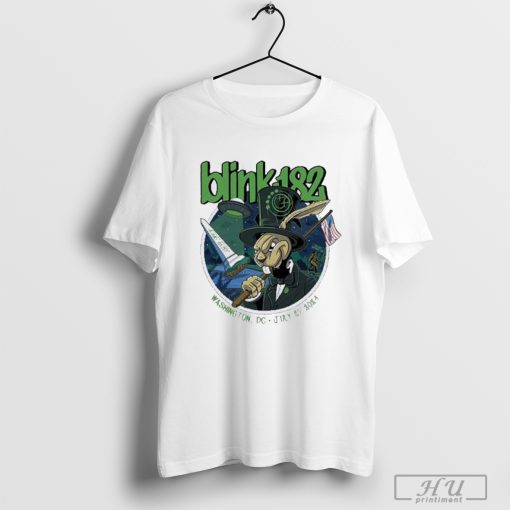 Blink 182 July 27 2024 Washington DC T-Shirt