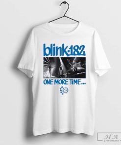 Official Blink182 One More Time Concert T-shirt