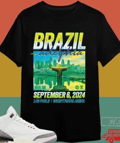 Official Brazil Adelphia Week One September 6 2024 Sao Paulo Corinthians Arena T-shirt