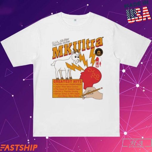 Official C.I.A All-Star Psychic Spies MKUltra Shirt