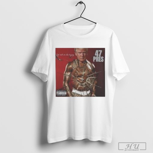 Donald Trump Thug Life Old Row Trump t-shirt