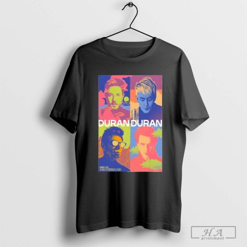 Official Duran Duran Europe 2024 T-shirt