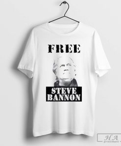 Official Free Steve Bannon T-Shirt