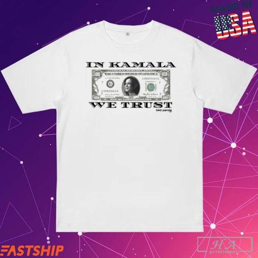 Official In Kamala Harris We Trust $100 Bill T-Shirts