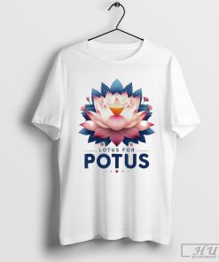 Kamala Harris 2024 Lotus For Potus Trending President T