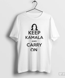 Official Kamala Harris Keep Kamala And Carry On Coconut Tree Election Shirt