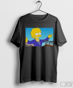 Official Kamala Harris Lisa Simpson Becomes The President Of The Usa 2024 T-shirt