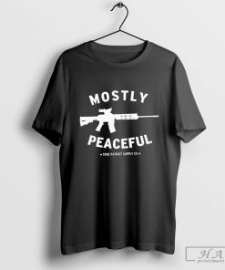Official Mostly Peaceful Armed Patriot Unisex Classic T-Shirt
