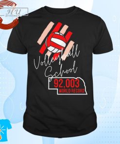 Official Nebraska Volleyball History T-Shirt