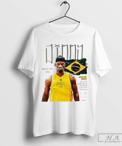 Official Neymar Wear Brazil Jimmy Team T-Shirt